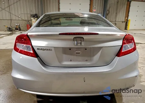 2012 Honda Civic Ex из США, поврежденный, VIN 2HGFG3B85CH522716